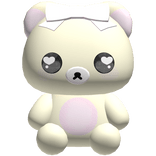 Cute JUMBO Tan Bear Plushie Behind You