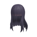 Cute Justice Purple Hime Cut Hair