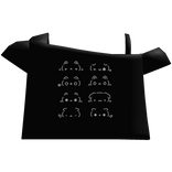 cute kaomoji black shirt 