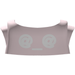 ♡ cute @_@ kaomoji shirt in pink