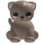 ♡ Cute Kawaii Baby Kitty Friend in Light Brown ♡