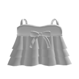 cute kawaii babydoll dress in white