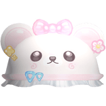 Cute Kawaii Bear Hat (White)
