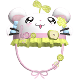 🐹🍀 cute kawaii bijou hamster clover hat 