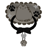 Cute Kawaii Black Pusheen Paci Pacifier