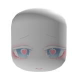 Cute Kawaii Blushing Face Soft Doll Anime blue moe