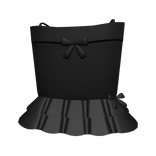 Cute Kawaii Bow Black Dress