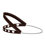 ♡ cute kawaii braces headgear in brown