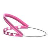♡ cute kawaii braces headgear in hot pink