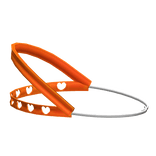 ♡ cute kawaii braces headgear in orange