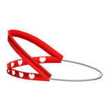 ♡ cute kawaii braces headgear in red