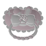 Cute Kawaii Bunny Paci Pacifier In Pink And White