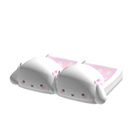 cute kawaii bunny slippers with pink bows 3.0
