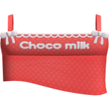 Cute Kawaii Choco Milk Polka Dot Top in Red