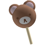 ୨୧ cute kawaii chubby brown kuma bear treat