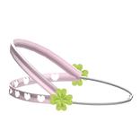 ♡ cute kawaii clover braces headgear in pink