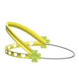 ♡ cute kawaii clover braces headgear in yellow