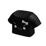  ♡꒰ cute kawaii >:3 face shirt in black꒱