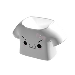  ♡꒰ cute kawaii >:3 face shirt in white꒱