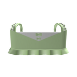 ♡ cute kawaii green summer top