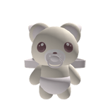 Cute Kawaii Little Blonde Baby Bear Carrier