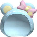 Cute Kawaii Mezzo Piano Popo Blue Bear Hood