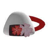 cute kawaii onigiri sushi hair clip