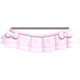 Cute Kawaii Pastel Pink Numnom Short Skirt 