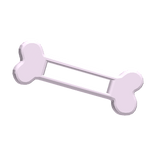 Cute Kawaii Pink Bone Hairclip 