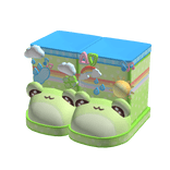 Cute Kawaii Rainy Day Frog Boots