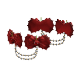 Cute Kawaii Side Hair Clips Bows Red