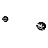 Cute Kawaii Skeleton Ear Gauges 