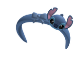 Cute Kawaii Stitch Alien Blue Bow Headband