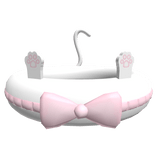 Cute Kawaii White Pink Cat Floatie