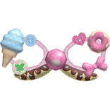 Cute Kawaii Yummy Decora Dessert Clown Glasses