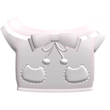 ♡ : cute kitten shirt with pom poms in pink