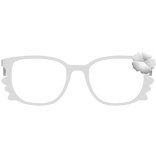 Cute Kitty Hibiscus Summer Glasses Green