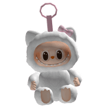 Cute Kitty Labubu Plushie Keychain