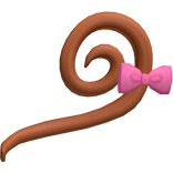 🍌🐵🍃 cute lala monkey tail