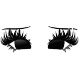 ♡ cute lashes w eyes + eyebrows