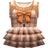Cute Layered Ribbon Dress