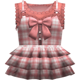 Cute Layered Ribbon Dress