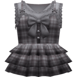 Cute Layered Ribbon Dress