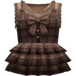 Cute Layered Ribbon Dress