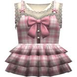 Cute Layered Ribbon Dress