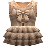 Cute Layered Ribbon Dress