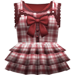 Cute Layered Ribbon Dress
