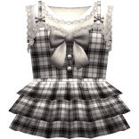 Cute Layered Ribbon Dress