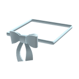 Cute Leg Bow Blue R ♥