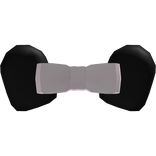 cute little black baby bunny ears with bow !!